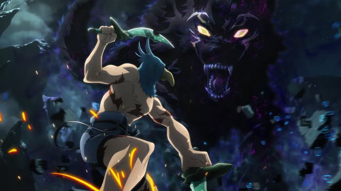 Shangri-La Frontier: Sunraku vs Lycagon the Nightslayer 4K