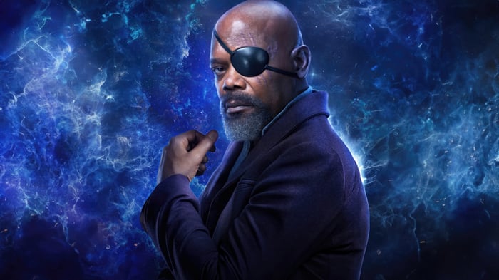 Nick Fury in The Marvels 4K
