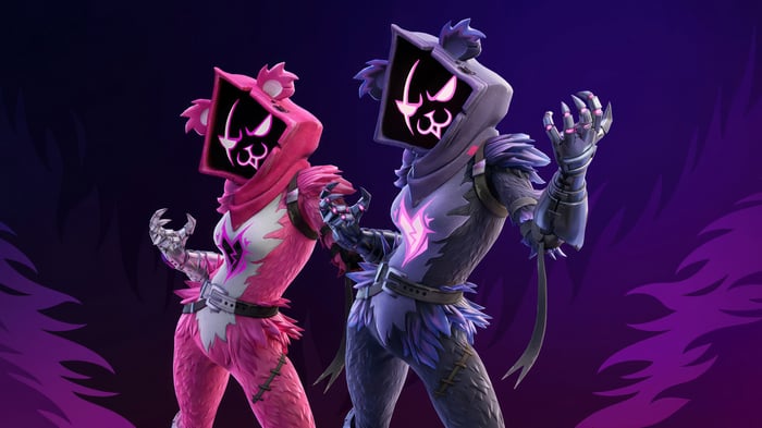 Fortnite Cuddle Team Leader and Dark Bundle Skins