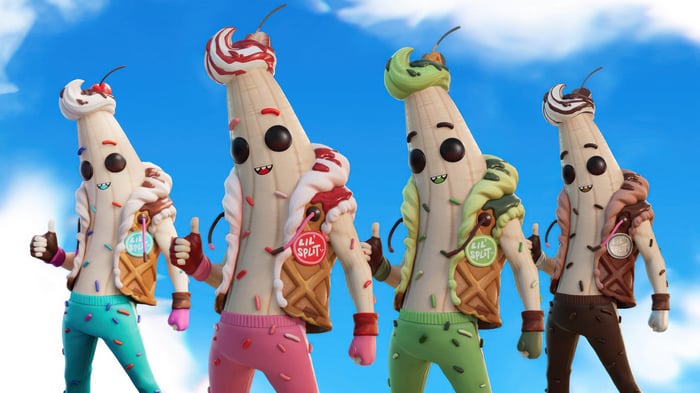 Fortnite Ice Cream Characters