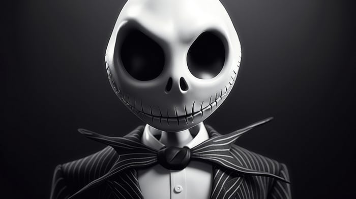 Jack Skellington from The Nightmare Before Christmas 4K