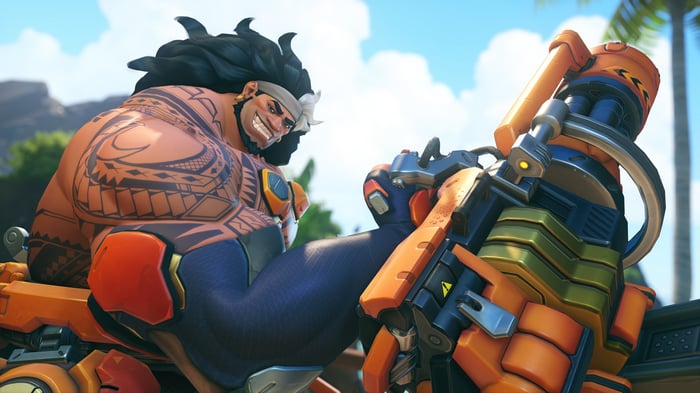 Mauga from Overwatch 2