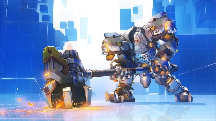 Reinhardt from Overwatch in 4K
