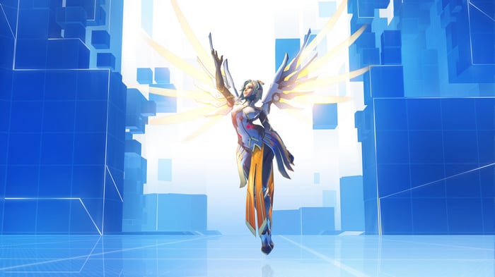 Mercy from Overwatch in 4K