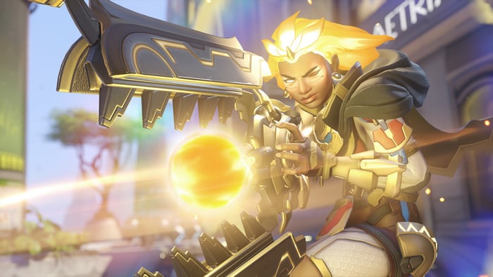 Overwatch 2: Illari with Sun Weapon