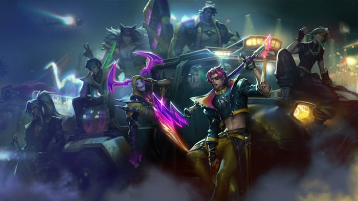 Heartsteel League of Legends Splash Art 4K