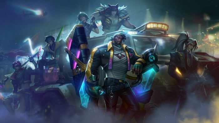 Heartsteel League of Legends Splash Art 4K