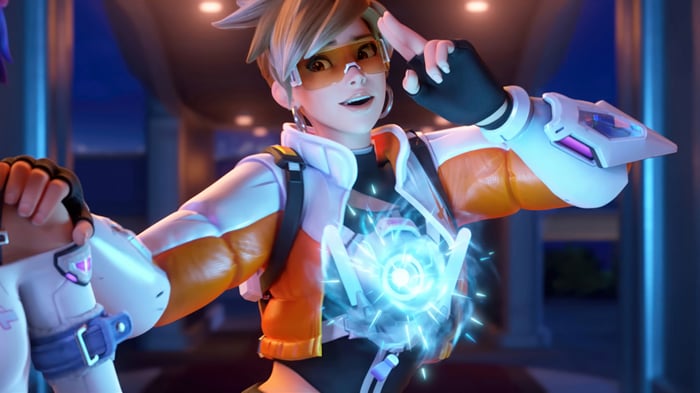 Tracer from Overwatch 2