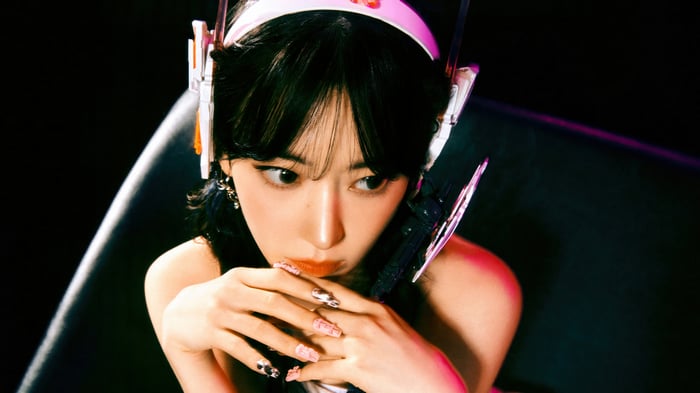 Miyawaki Sakura of LE SSERAFIM in 4K