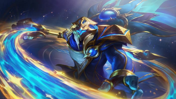 Stargazer Jax from League of Legends 4K