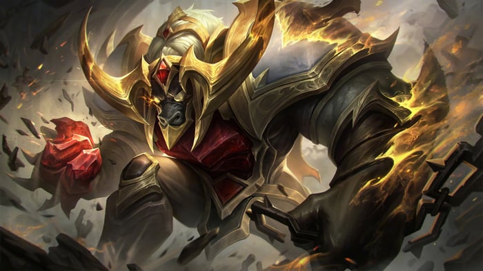 Alistar from League of Legends in 4K