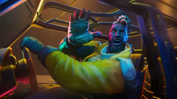 Heartsteel League of Legends Character in Vehicle