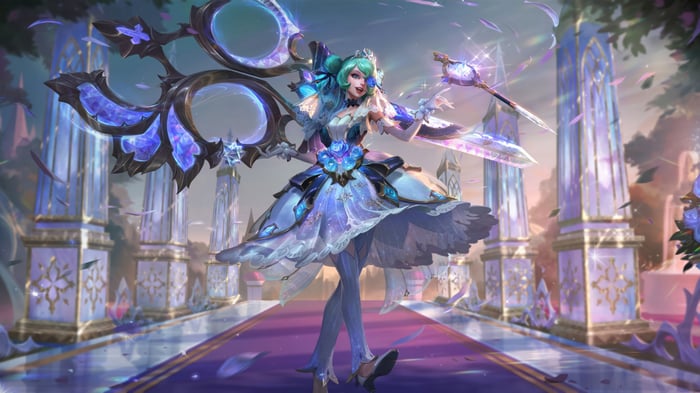 Gwen from League of Legends Wild Rift 4K