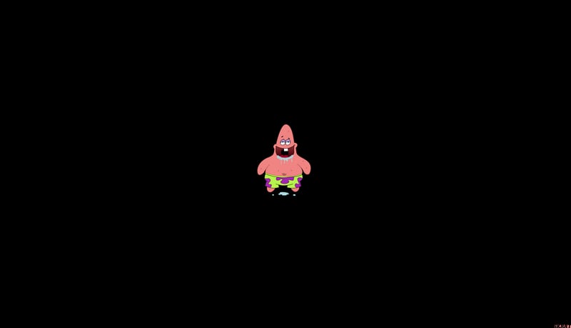 Patrick Star from SpongeBob SquarePants smiling
