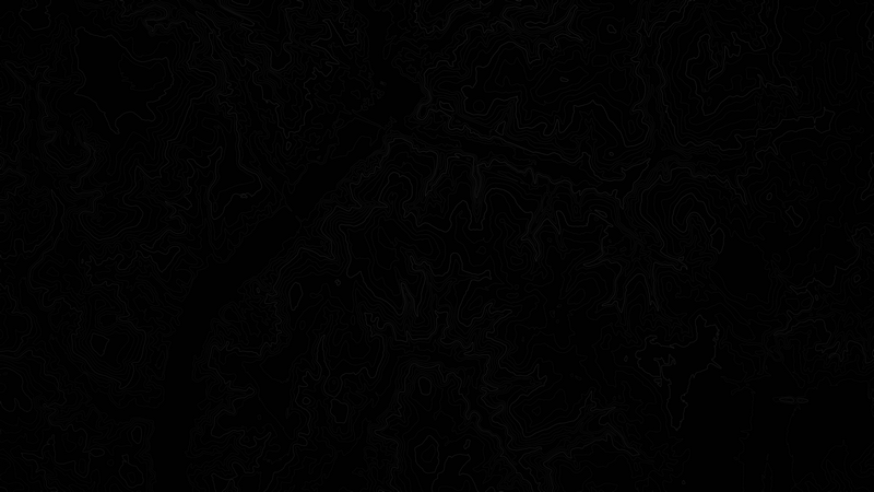 Dark topographic map with subtle lines