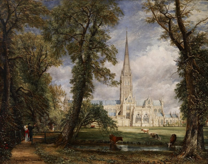 Salisbury Cathedral by John Constable