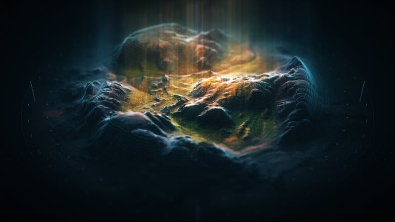 Halo Infinite concept art landscape