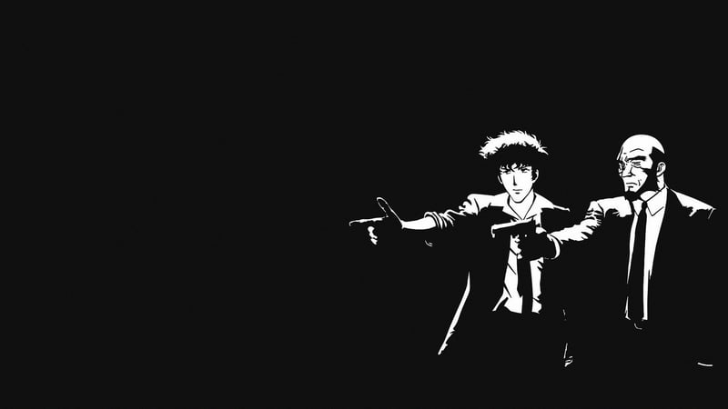 Spike Spiegel and Jet Black from Cowboy Bebop