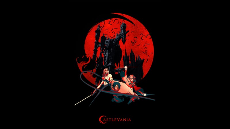 Castlevania: Trevor Belmont, Alucard Tepes, Sypha Belnades
