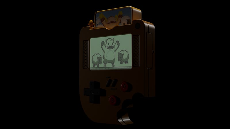 Nintendo Game Boy with Pokemon cartridge