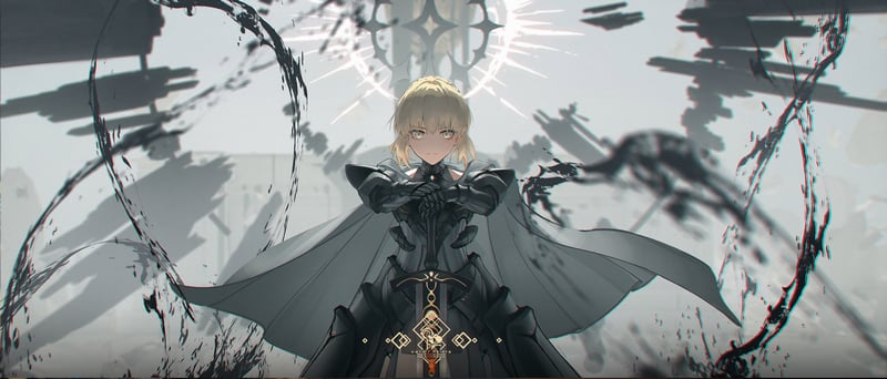 Saber Alter from Fate/strange Fake