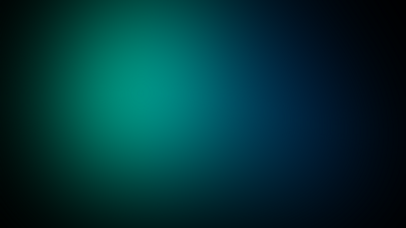 Abstract gradient of teal and dark blue