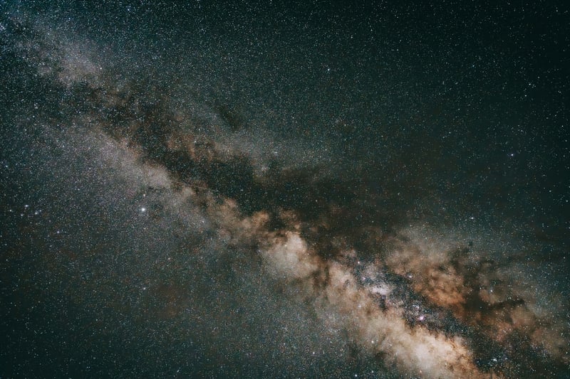 The Milky Way galaxy in deep space