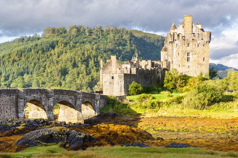 Eilean Donan Castle and Bridge in Scotland