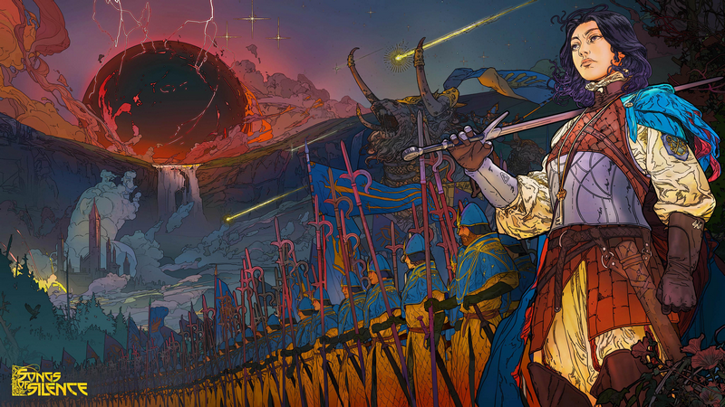 Songs of Silence: A Woman Leads an Army Under a Red Sky
