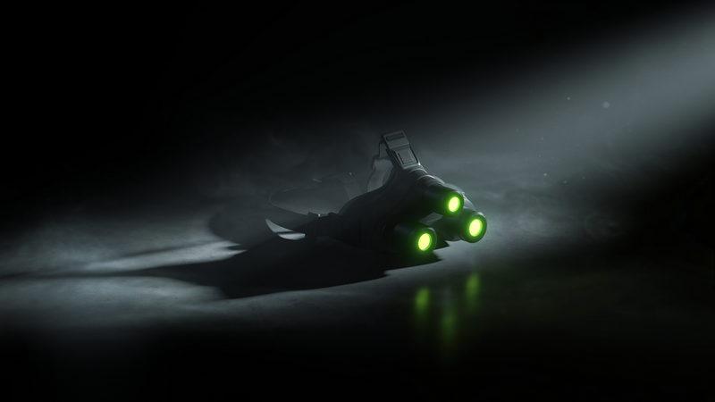 Tom Clancys Splinter Cell night vision goggles