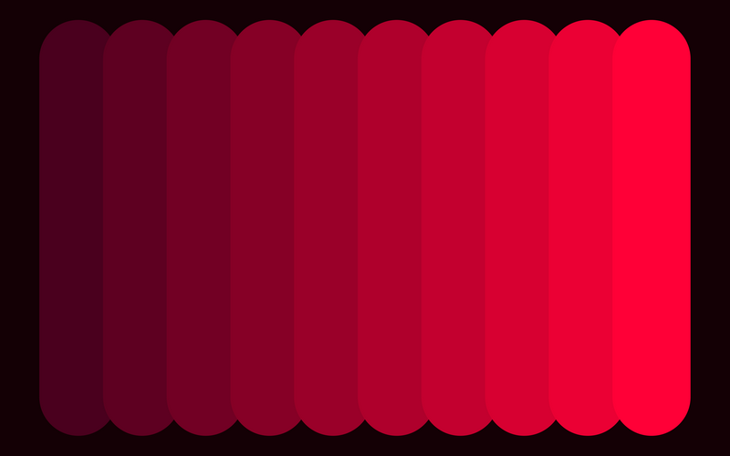 Abstract gradient pattern of red and purple shapes