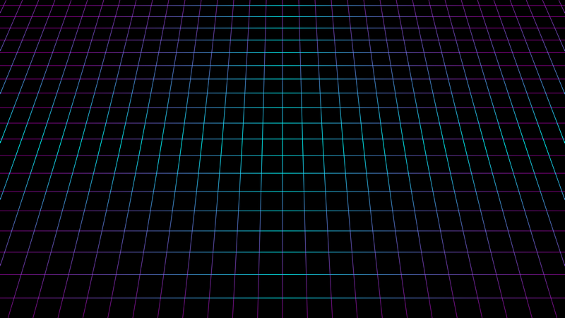 Abstract digital grid with gradient lines
