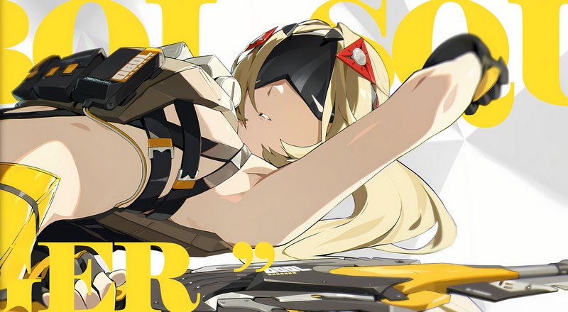 Zenless Zone Zero anime girl with covered eyes