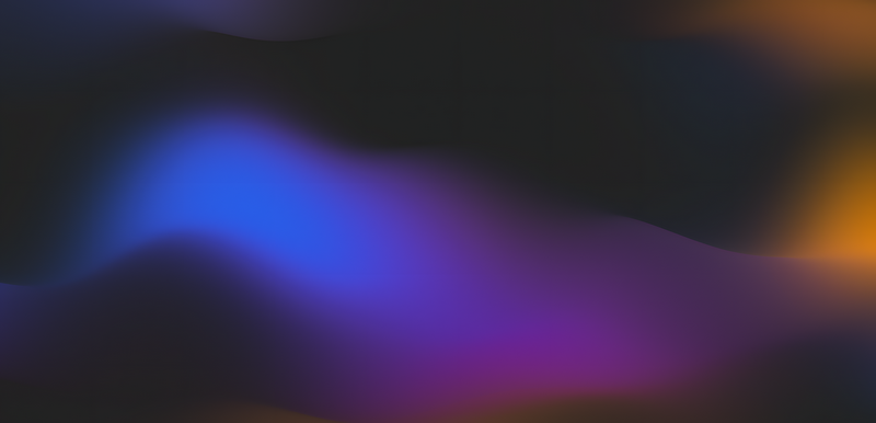 Abstract gradient with blue and purple waves