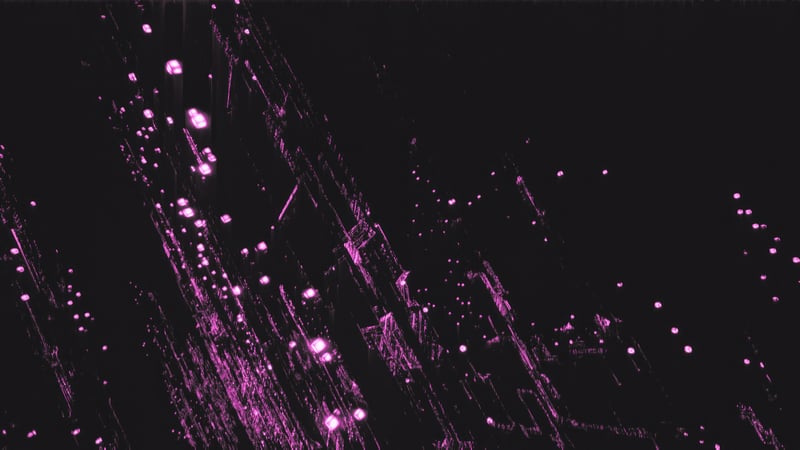 Cyberpunk 2077 Phantom Liberty abstract magenta glowing art