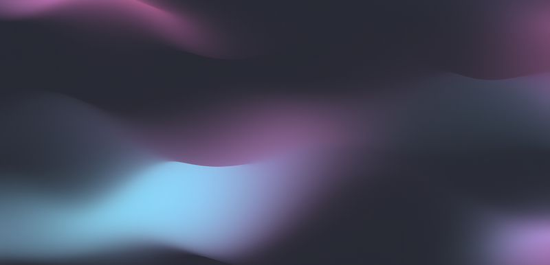 Abstract gradient waves of pink and blue