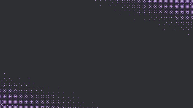 Dark background with purple dots pattern