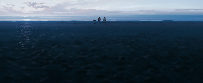 Chainsaw Man The Movie: Reze and Denji on the beach