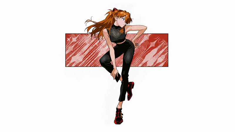 Asuka Langley Soryu from Neon Genesis Evangelion