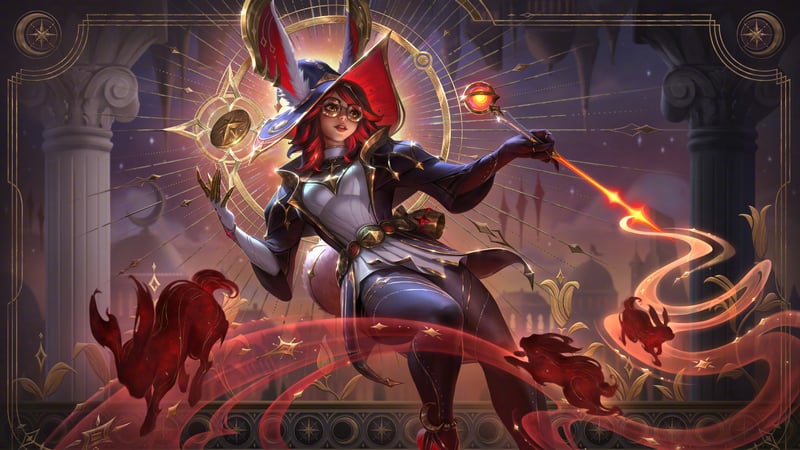 Aurora (League of Legends) in Arcana Skin 4K