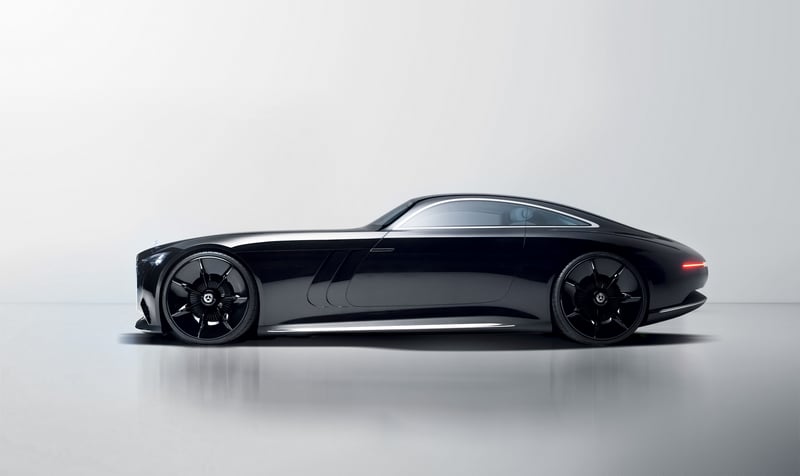 Mercedes-Benz Vision Iconic car side view