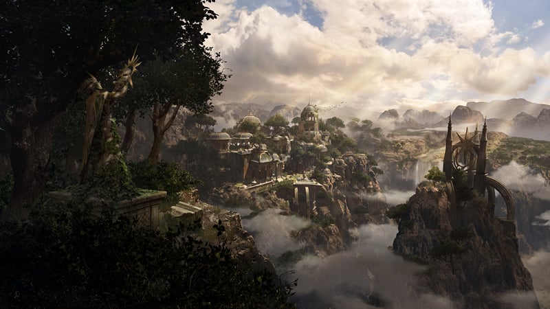 Baldurs Gate 3 Gith Creche loading screen landscape