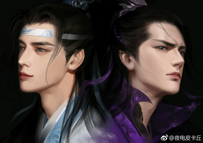 Mo Dao Zu Shi Characters Jiang Wanyin and Lan Huan