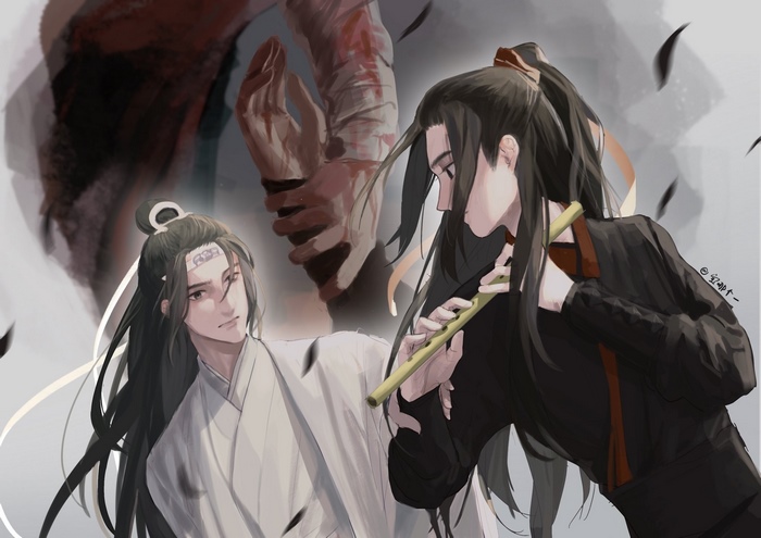 Lan Wangji and Wei Wuxian from Mo Dao Zu Shi
