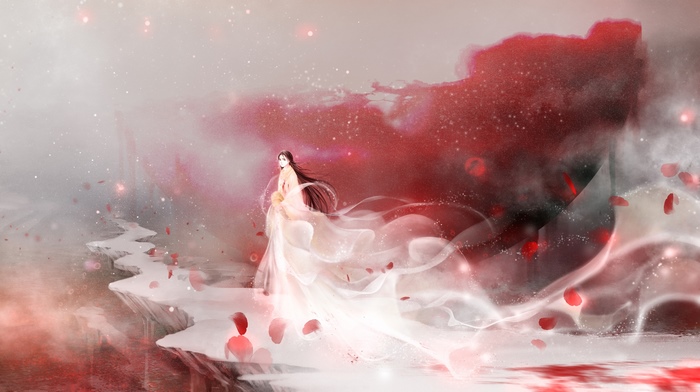 Mo Dao Zu Shi Jin Guangyao in a dreamlike landscape