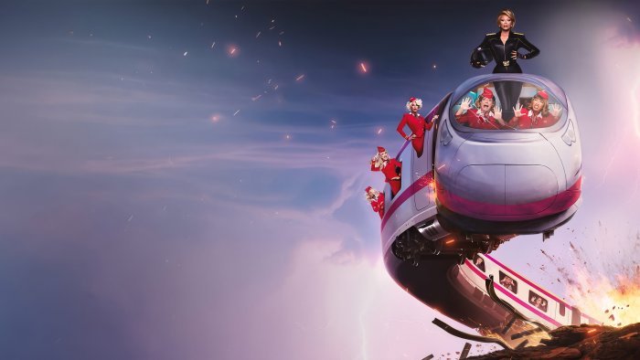RuPaul in Stop! That! Train! Movie Backdrop