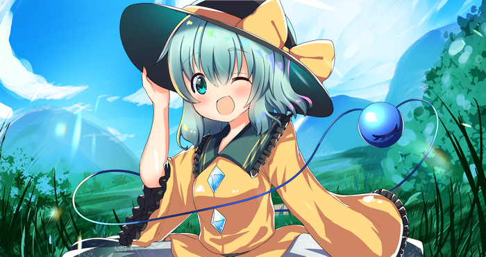 Koishi Komeiji Touhou 4K