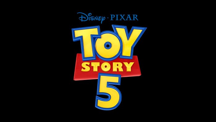 Official Disney Pixar Toy Story 5 Movie Logo