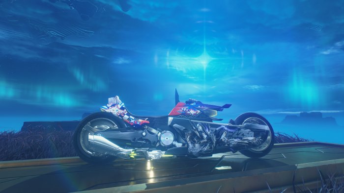 Futuristic Motorcycle from Tower of Fantasy