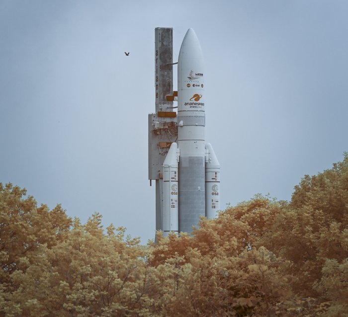Ariane 5 Rocket with James Webb Space Telescope